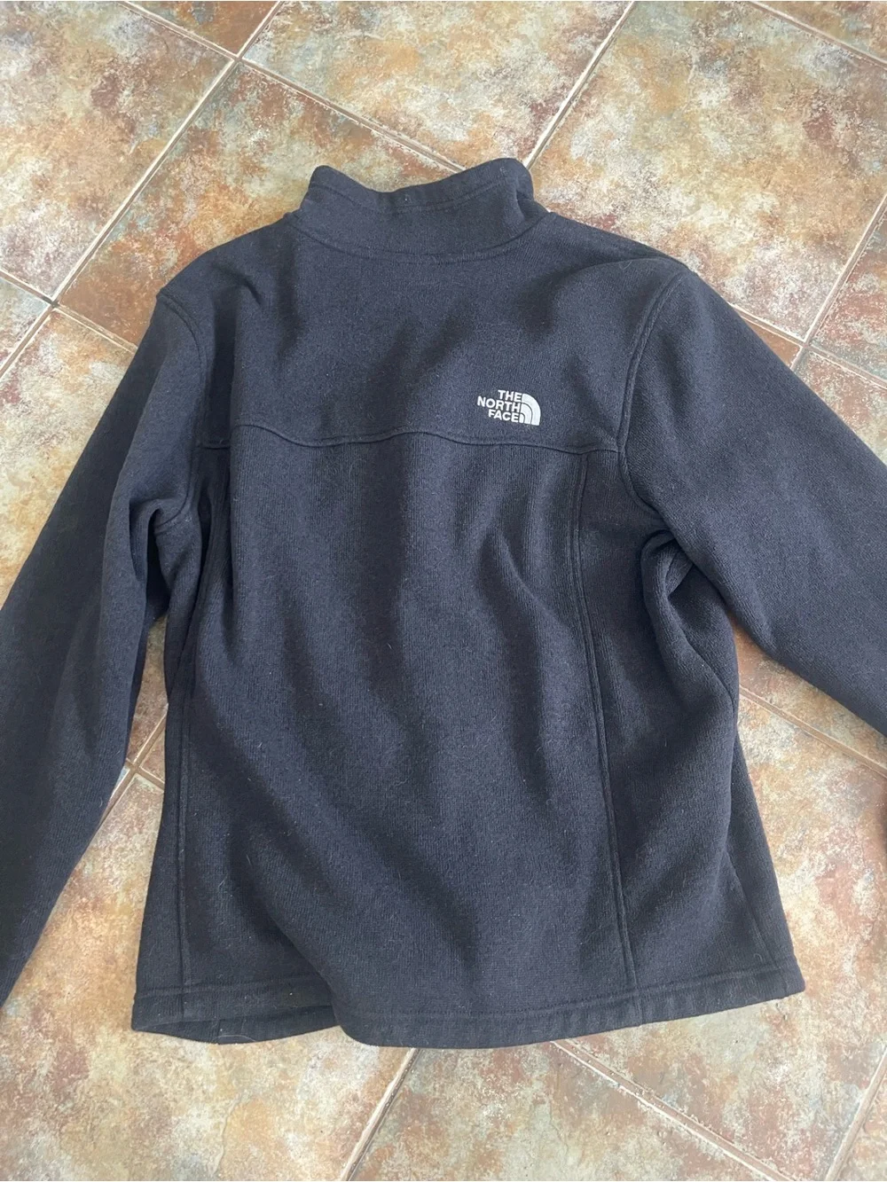 The North Face Black Full-Zip Fleece Jacket Men’s Large
